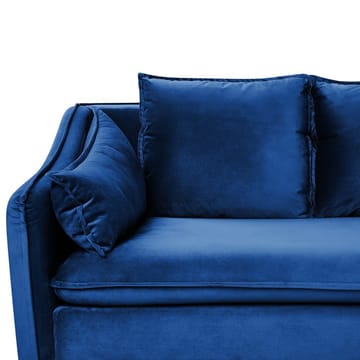 4-personers sofa Aure - Blå - Møbler - Sofaer - Velour sofaer