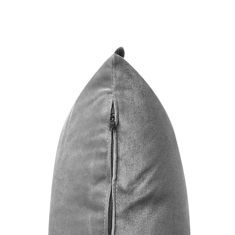 4-personers sofa Aure - Lysegrå - Møbler - Sofaer - Velour sofaer