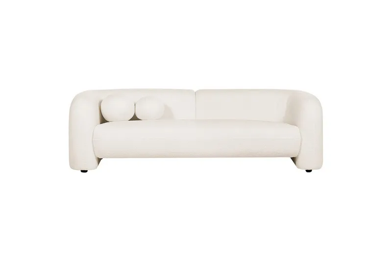 5-sits Soffgrupp Beliani Leiren Beige White - Møbler - Sofaer - Sofagrupper
