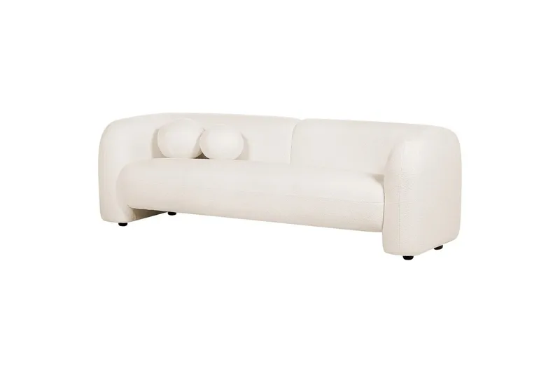 5-sits Soffgrupp Beliani Leiren Beige White - Møbler - Sofaer - Sofagrupper