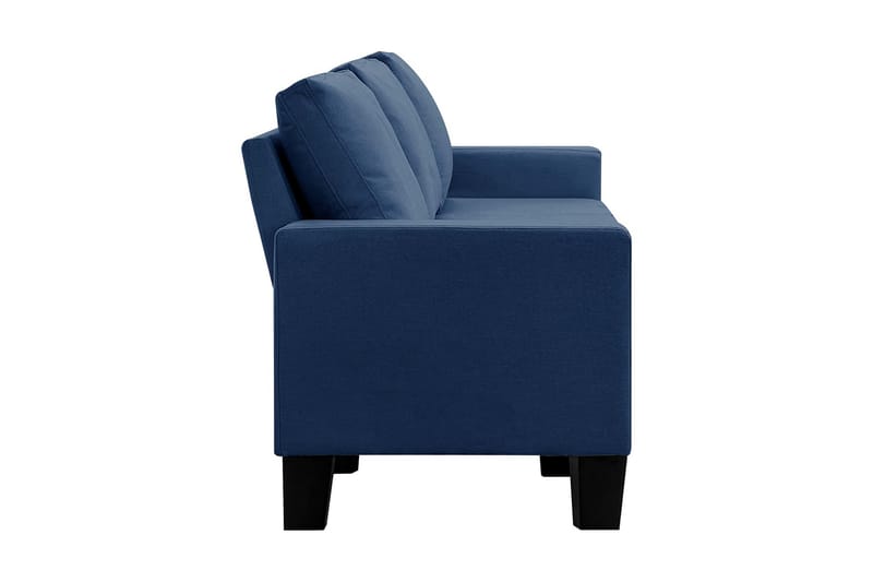 5-personers sofa stof blå - Blå - Møbler - Sofaer