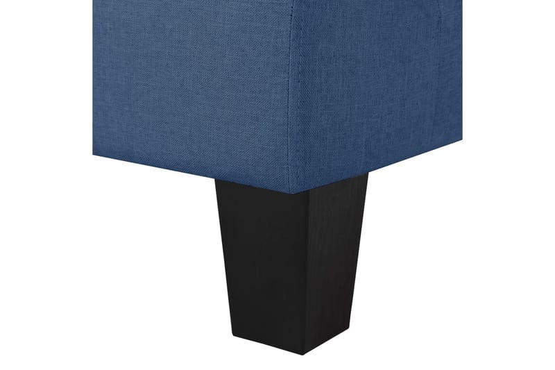 5-personers sofa stof blå - Blå - Møbler - Sofaer