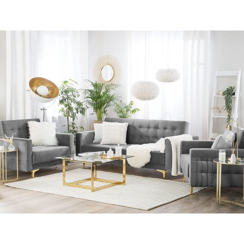 5-personers sofasæt Aberdeen - Møbler - Sofaer - Sofagrupper - Chesterfield sofagruppe