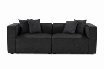 Abbas 2-personers Sofa - Antracit - Møbler - Sofaer - Modulsofaer - Komplet modulsofa