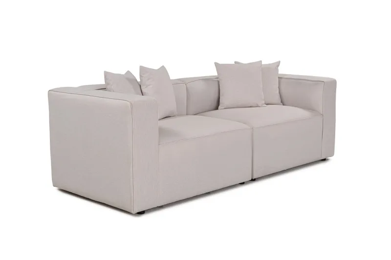 Abbas 2-personers Sofa, Ecru