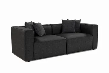 Abbas 2-personers Sofa - Antracit - Møbler - Sofaer - Modulsofaer - Komplet modulsofa