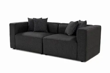 Abbas 2-personers Sofa - Antracit - Møbler - Sofaer - Modulsofaer - Komplet modulsofa