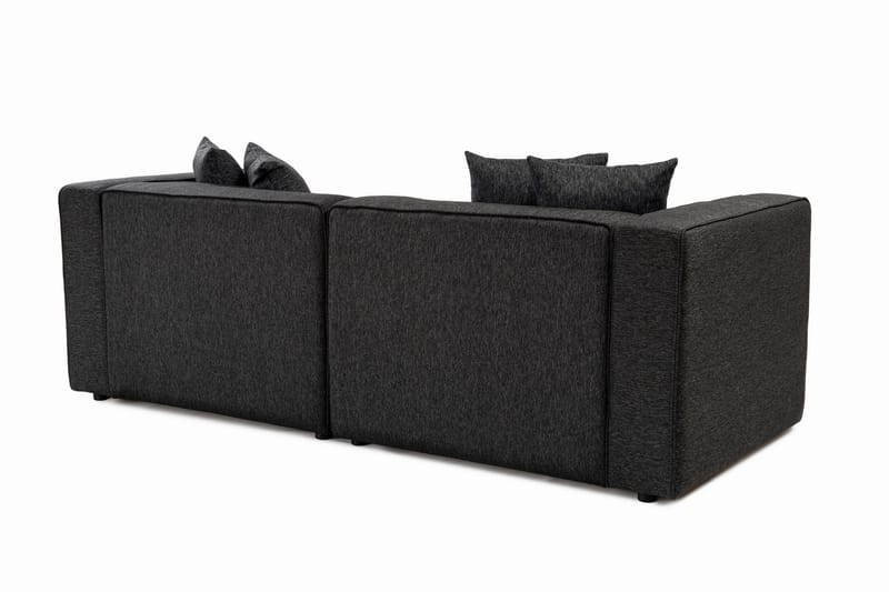 Abbas 2-personers Sofa - Antracit - Møbler - Sofaer - Modulsofaer - Komplet modulsofa