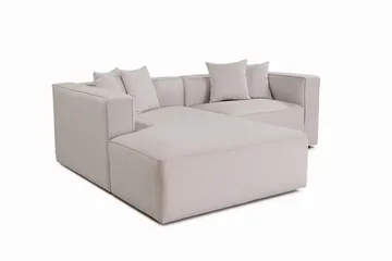 Abbas 4-personers Sofa med Chaiselong - Ecru - Møbler - Sofaer - Sofa med chaiselong
