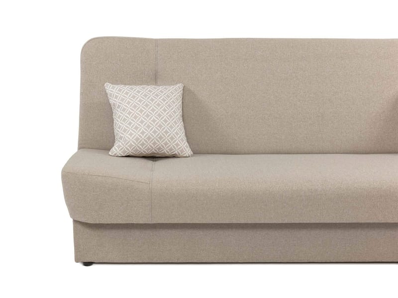 Abron 3-personers sovesofa med opbevaring - beige - Møbler - Sofaer - Sovesofaer