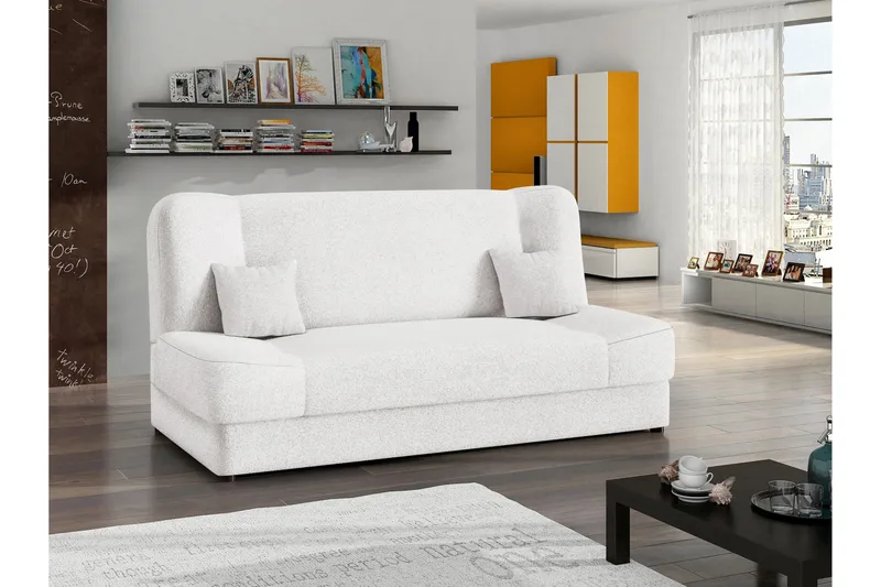 Abron Sofa 3-personers - Hvid - Møbler - Sofaer - Sovesofaer