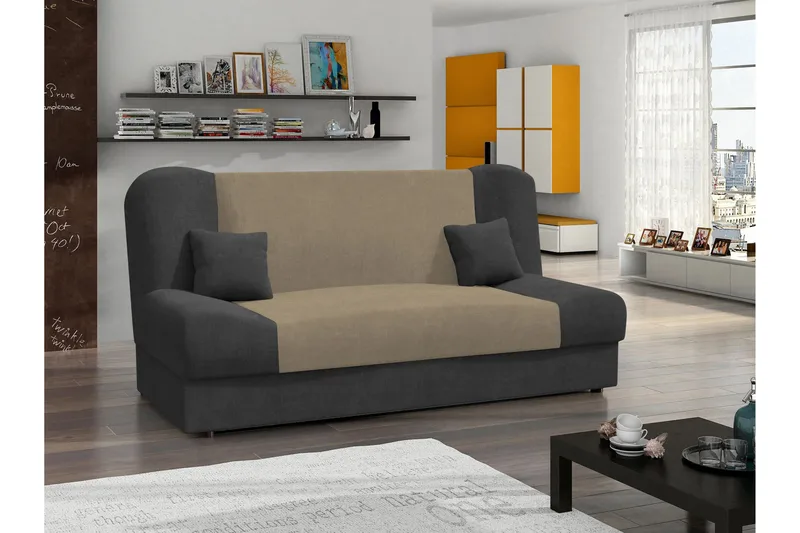 Abron Sofa 3-personers - Grå/Beige - Møbler - Sofaer - Sovesofaer