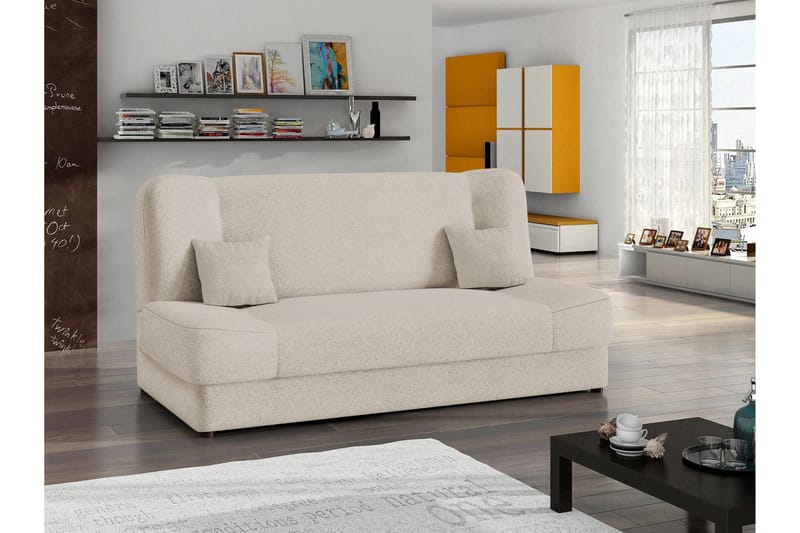 Abron Sofa 3-personers - Beige - Møbler - Sofaer - Sovesofaer