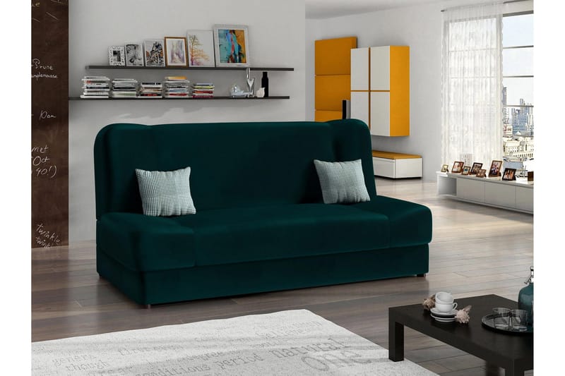 Abron Sofa 3-personers - Turkis/Flerfarvet - Møbler - Sofaer - Sovesofaer