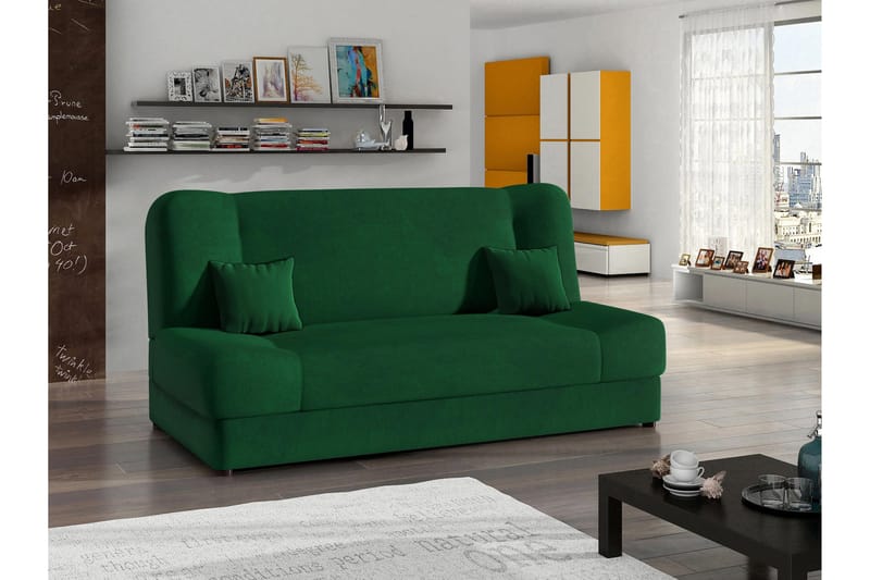 Abron Sovesofa 2-Personers - Grøn - Møbler - Sofaer - Sovesofaer