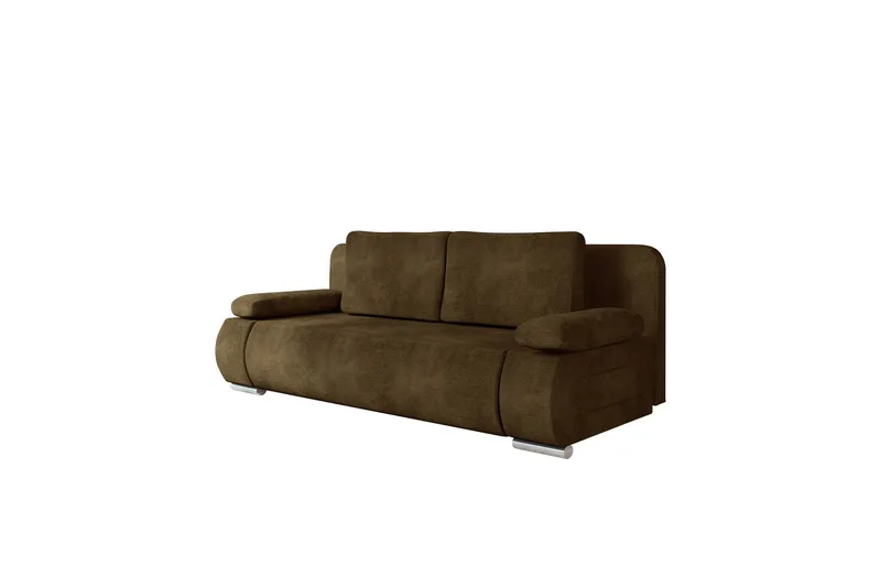 Adelma Sofa 3-personers, Brun