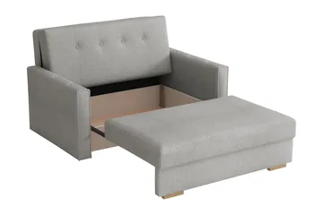 Ajiz Sovesofa 2-personers i Bouclé - Hvid - Møbler - Sofaer - Sovesofaer