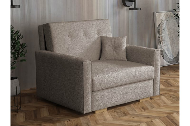 Ajiz Sovesofa 2-personers i Bouclé, Grå