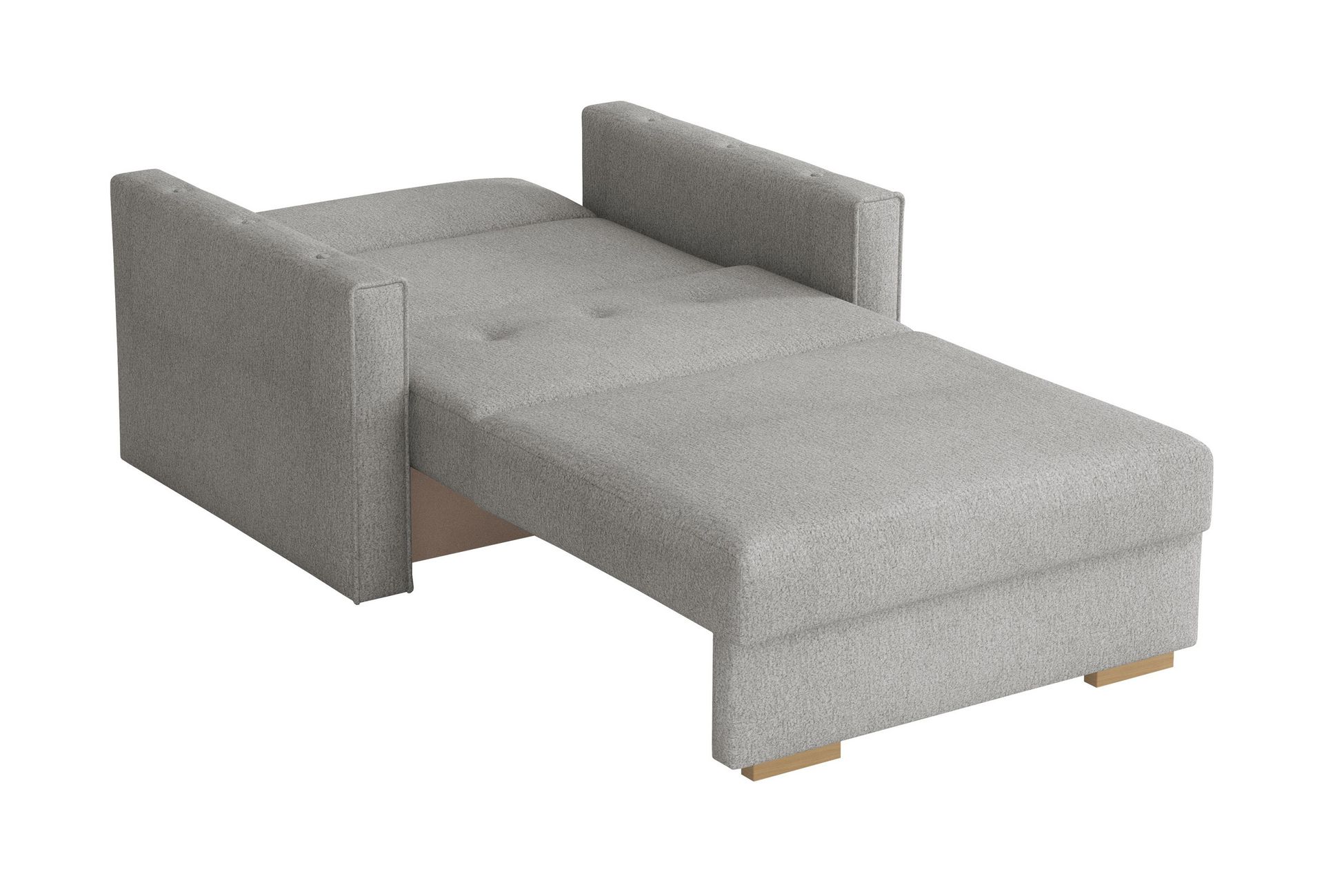 Ajiz Sovesofa 2-personers i Bouclé - Hvid - Møbler - Sofaer - Sovesofaer
