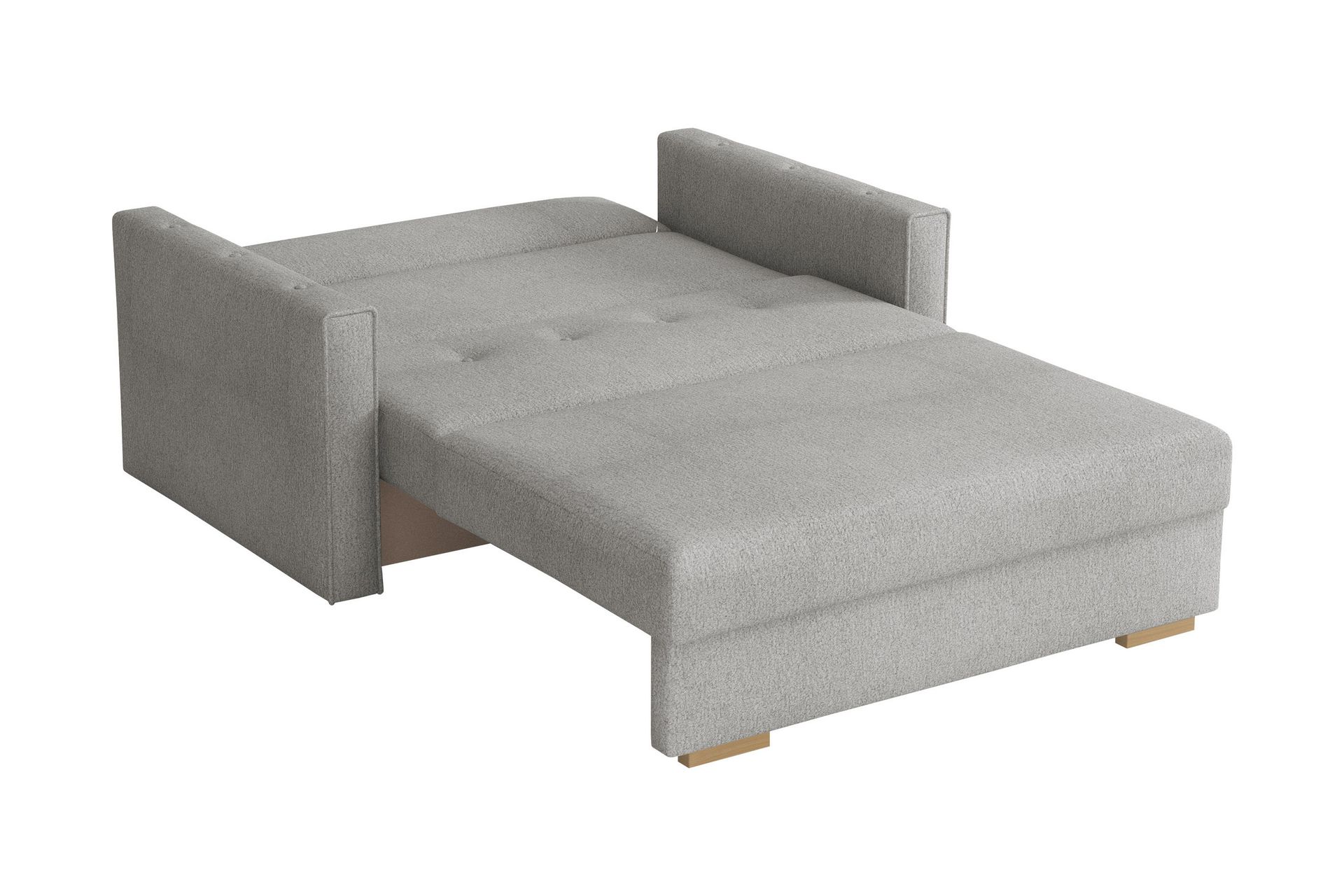 Ajiz Sovesofa 2-personers i Bouclé - Grøn - Møbler - Sofaer - Sovesofaer