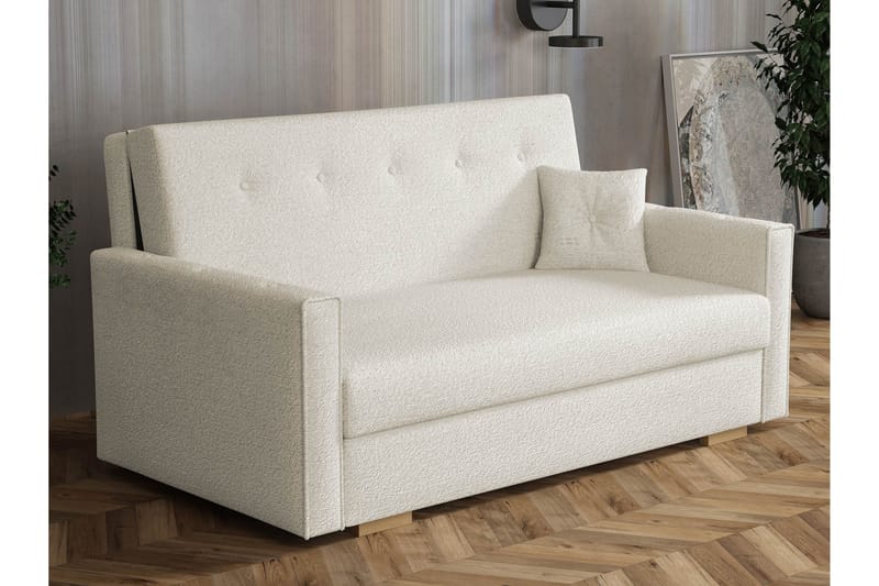 Ajiz Sovesofa 3-personers i Bouclé, Beige
