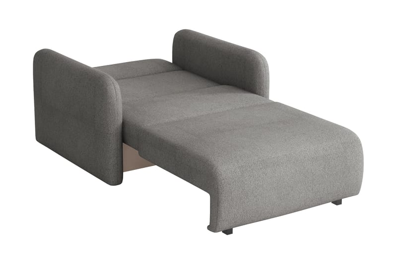 Ajmeri 2-personers Sovesofa 80x196 cm med Opbevaring i Stof - Orange - Møbler - Sofaer - Sovesofaer