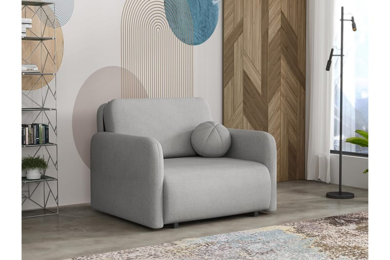 Ajmeri Sovesofa 2-personers - Grå - Møbler - Sofaer - Sovesofaer