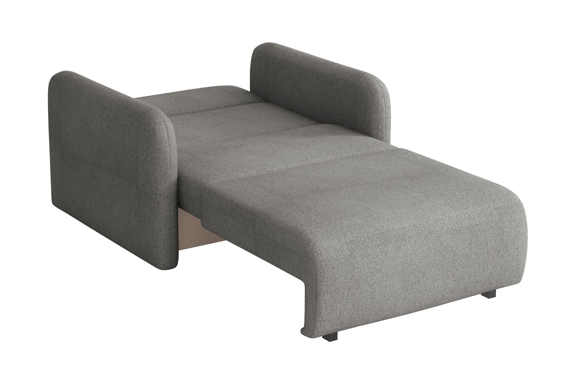 Ajmeri Sovesofa 2-personers i Bouclé - Grå - Møbler - Sofaer - Sovesofaer