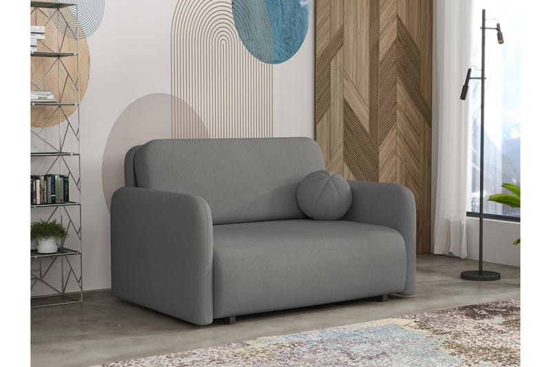 Ajmeri Sovesofa 2-personers - Grå - Møbler - Sofaer - Sovesofaer