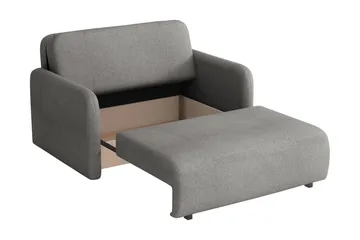 Ajmeri Sovesofa 2-personers i Bouclé - Grøn - Møbler - Sofaer - Sovesofaer