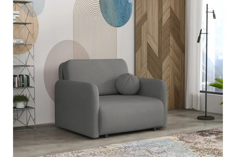 Ajmeri Sovesofa 2-personers - Grå - Møbler - Sofaer - Sovesofaer