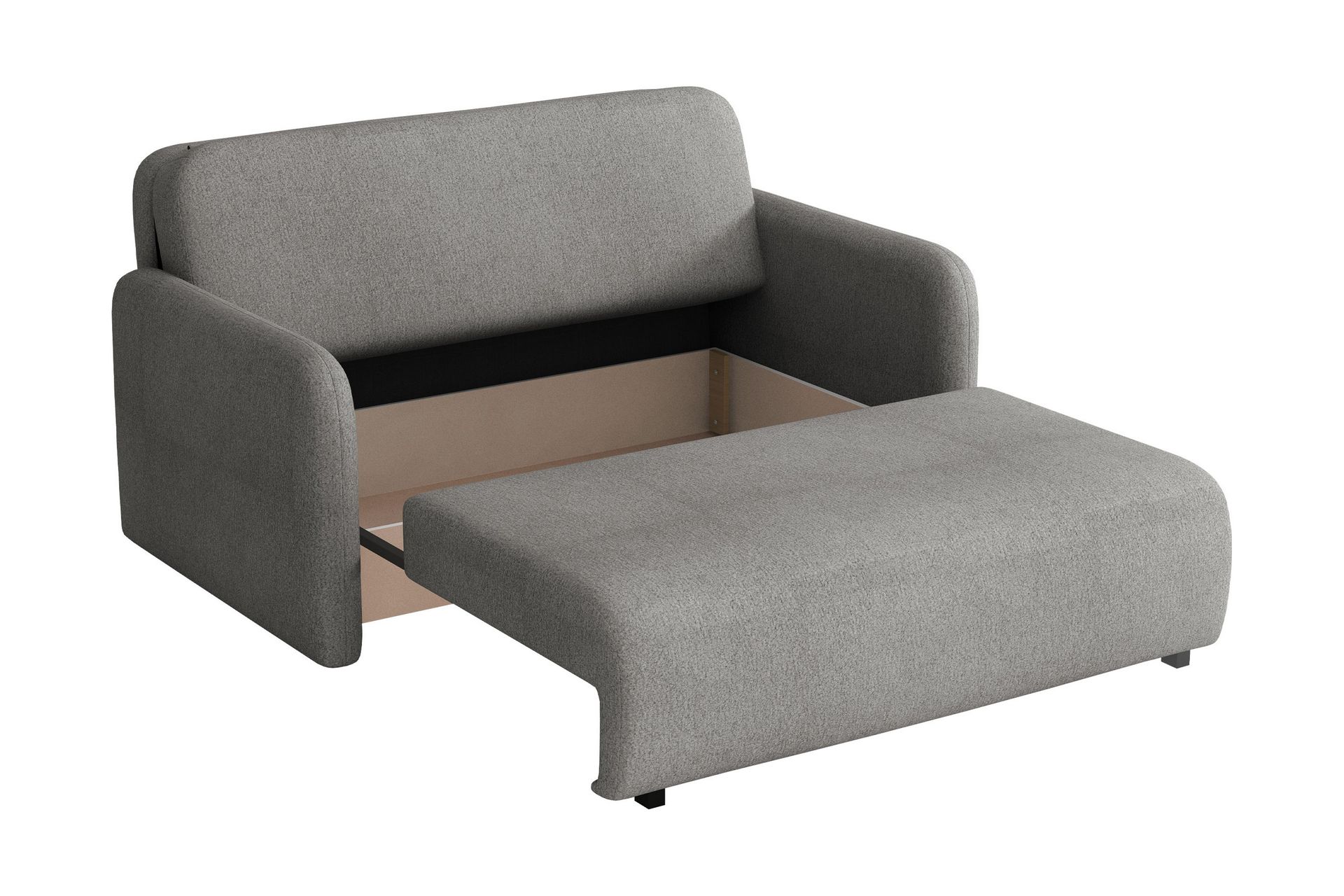 Ajmeri Sovesofa 3-personers i Bouclé - Hvid - Møbler - Sofaer - Sovesofaer