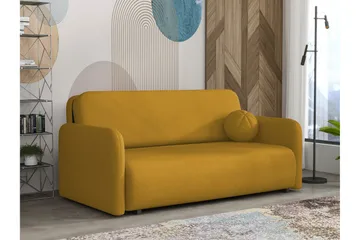 Ajmeri Sovesofa 3-personers i Plys