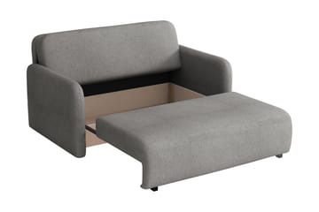 Ajmeri Sovesofa i Bouclé - Grøn - Møbler - Sofaer - Sovesofaer