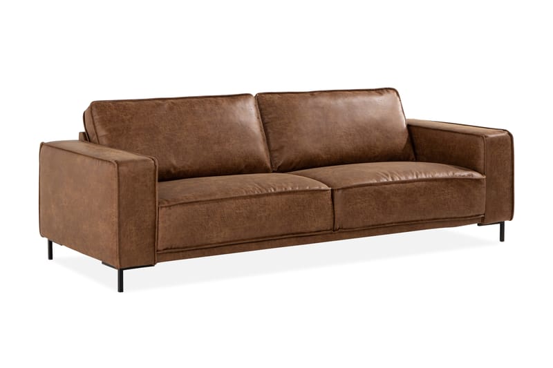 Akron 3-pers. sofa bonded læder - Lædersofaer - 3 personers sofa