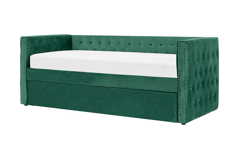 Alisin Daybed 90x200 cm - Grøn/Velour - Daybed