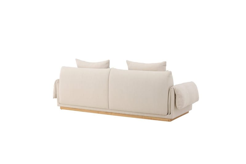 Almindelig sofa uden divan og chaiselong VIND Sofa VIND 3-personers Mollösund 237x95x82 cm beige Beige - Møbler - Sofaer - 3 personers sofa