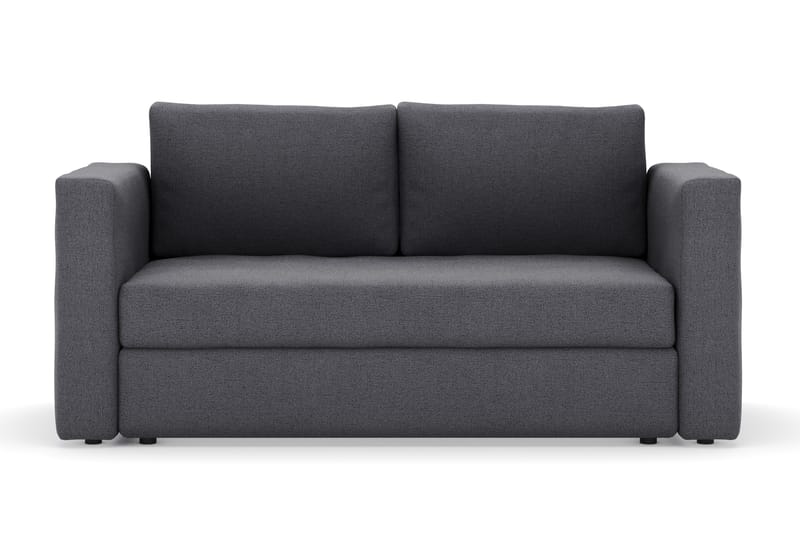 Alnaryd 2-3personers Sofa med Nedfældeligt Armlæn, Grå