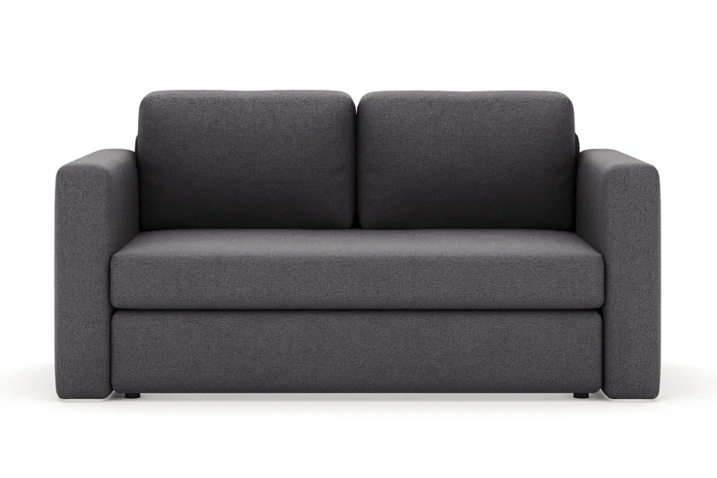 Alnaryd 2-3personers Sofa med Nedfældeligt Armlæn, Grå