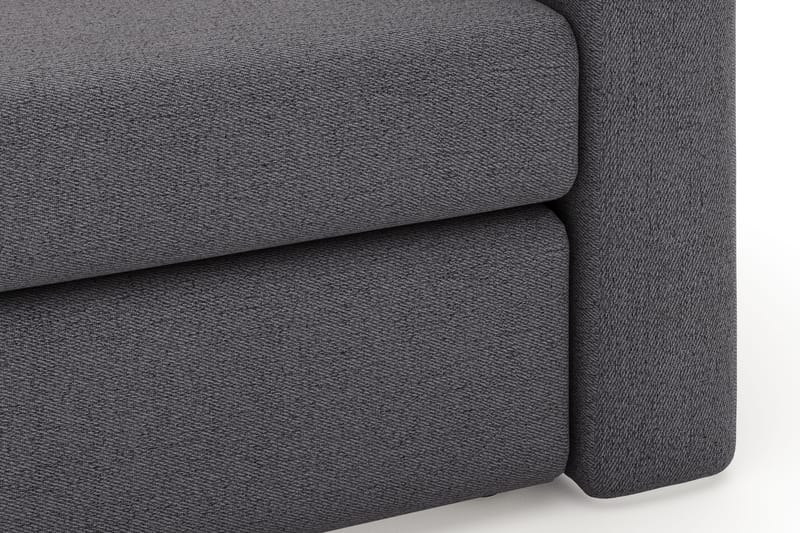 Alnaryd 2-3personers Sofa med Nedfældeligt Armlæn - Grå - Møbler - Sofaer - 2 personers sofa