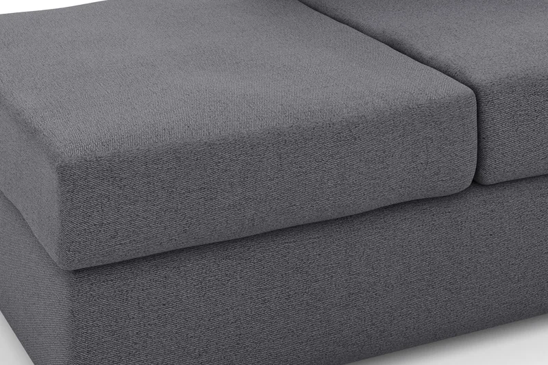 Alnaryd 2-3personers Sovesofa med Nedfældeligt Armlæn - Grå - Møbler - Sofaer - Sovesofaer