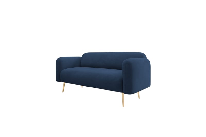 Alros Soffa 2-sits - Marineblå - Møbler - Sofaer - Velour sofaer