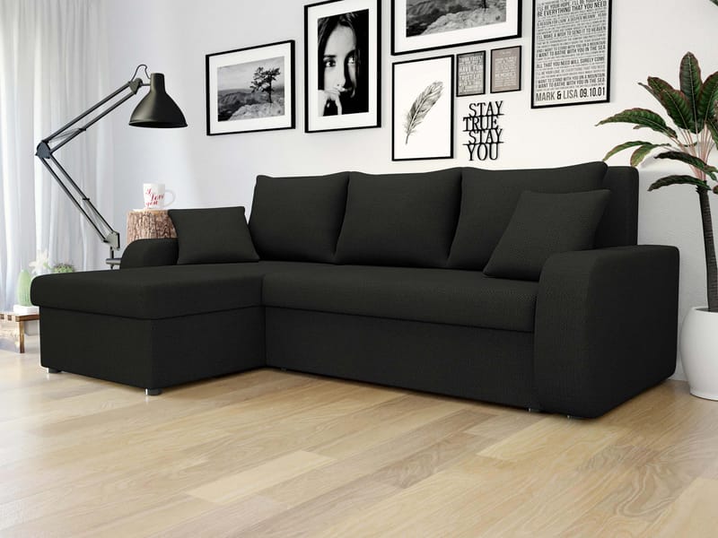 Alvared 3-personers Chaiselongsofa - Møbler - Sofaer - Hjørnesofa