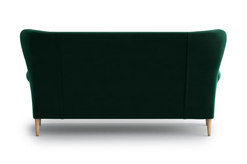 Amline 3-pers. Sofa - Grøn - 3 personers sofa