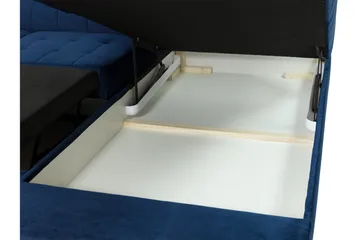 Amshyttan Sovesofa Med Chaiselong 3-Personers - Orange - Møbler - Sofaer - Sovesofaer