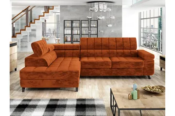 Amshyttan Sovesofa Med Chaiselong 3-Personers