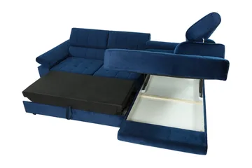 Amshyttan Sovesofa Med Chaiselong 3-Personers - Orange - Møbler - Sofaer - Sovesofaer