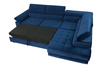 Amshyttan Sovesofa Med Chaiselong 3-Personers - Orange - Møbler - Sofaer - Sovesofaer