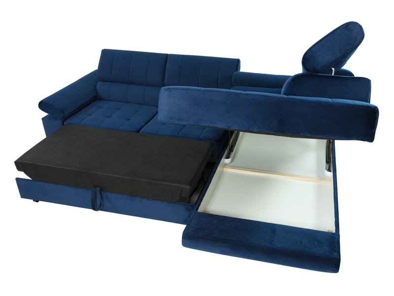 Amshyttan Sovesofa med chaiselong 4-personers - Rosa - Møbler - Sofaer - Sovesofaer