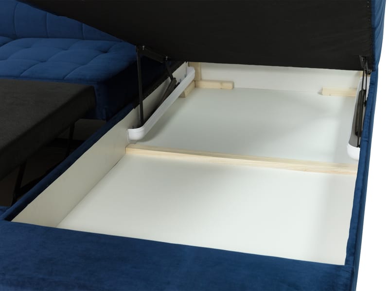Amshyttan Sovesofa med chaiselong 4-personers - Rosa - Møbler - Sofaer - Sovesofaer
